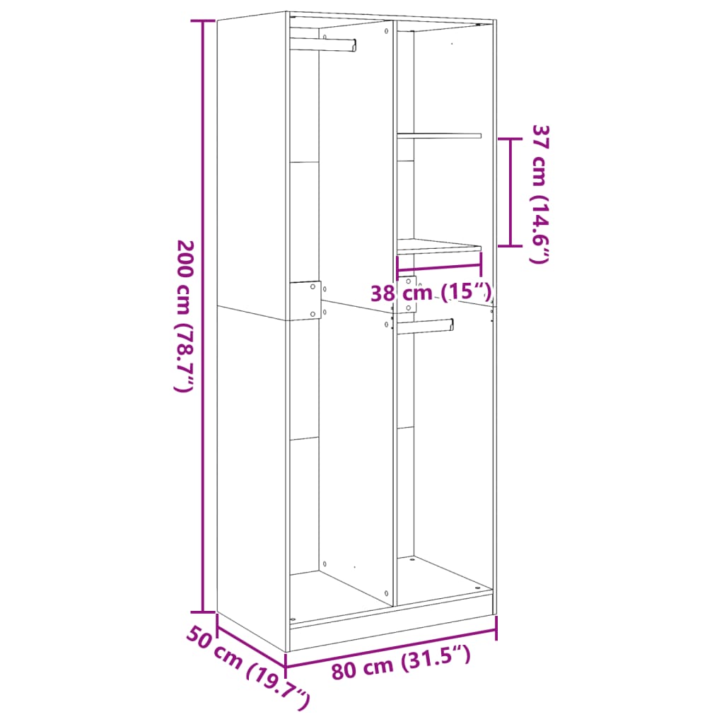 Wardrobe Engineered Wood