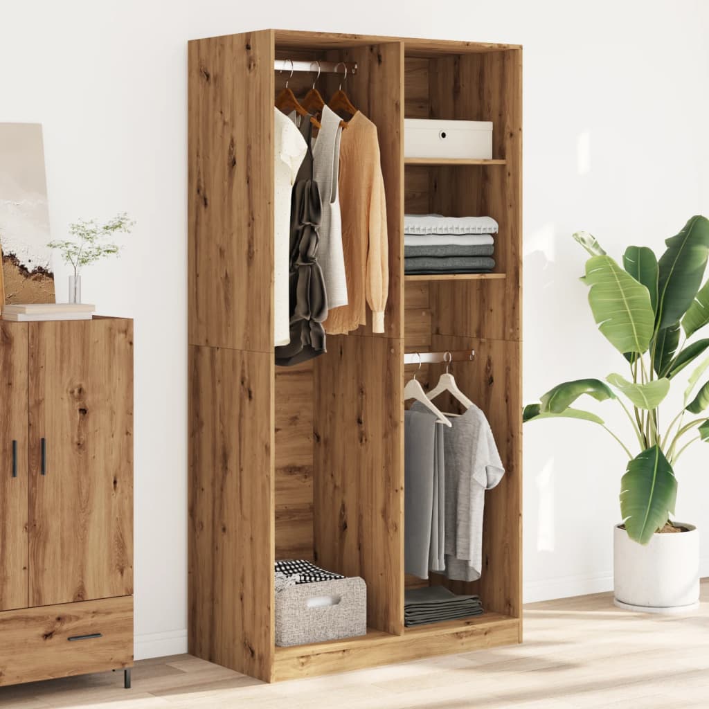 Wardrobe Artisian Oak Engineered Wood
