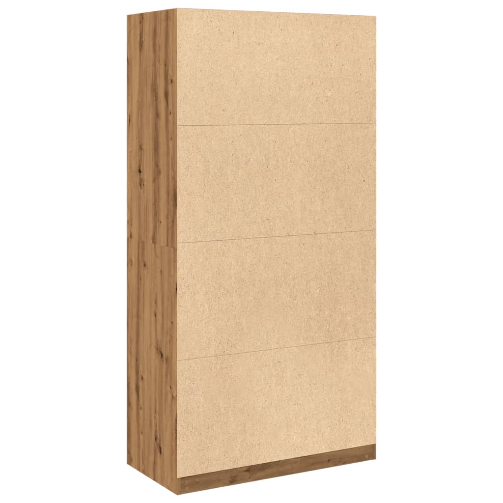 Wardrobe Artisian Oak Engineered Wood