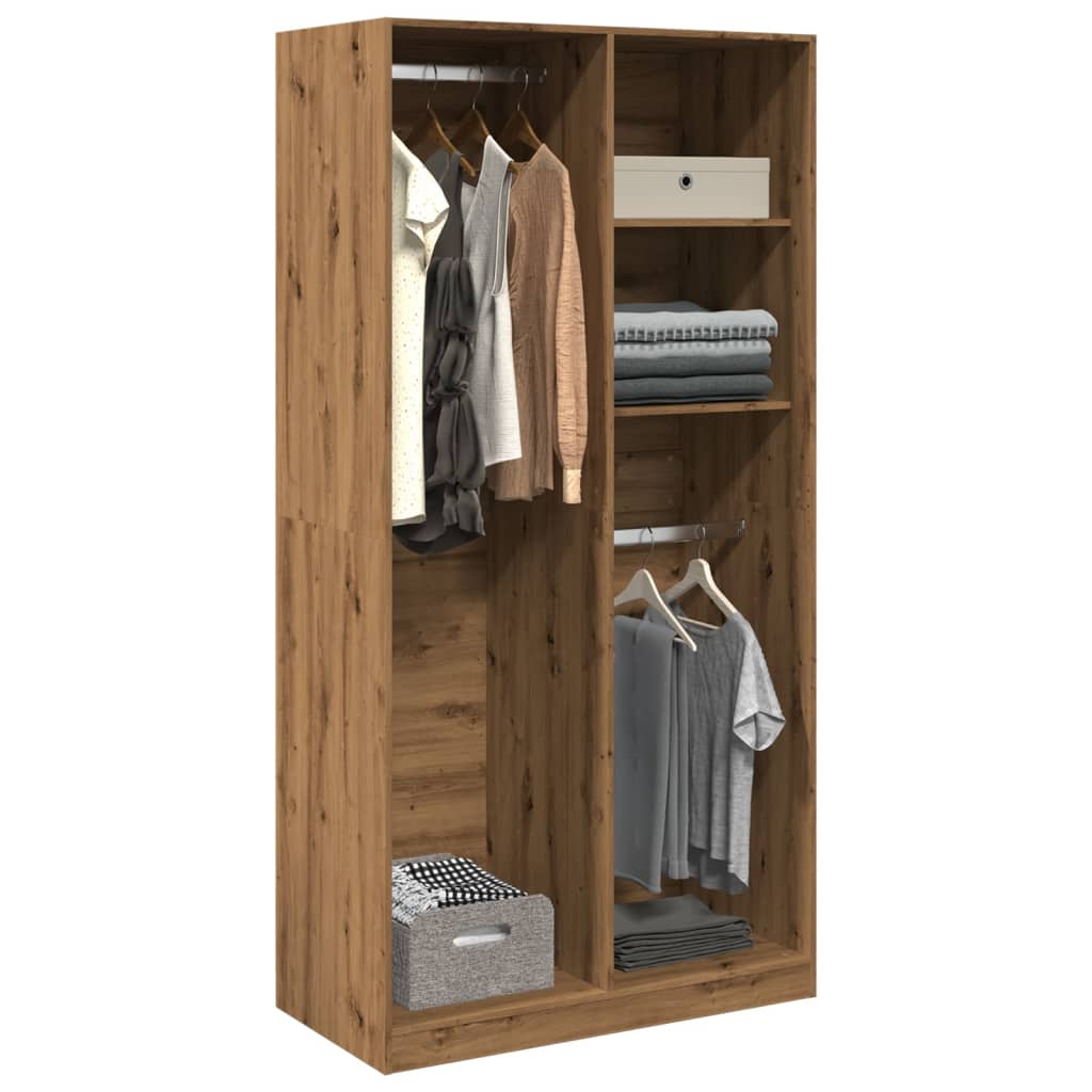 Wardrobe Artisian Oak Engineered Wood