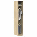 Wardrobe Large Bedroom Engineered Wood Clothes Storage Cabinet Unit