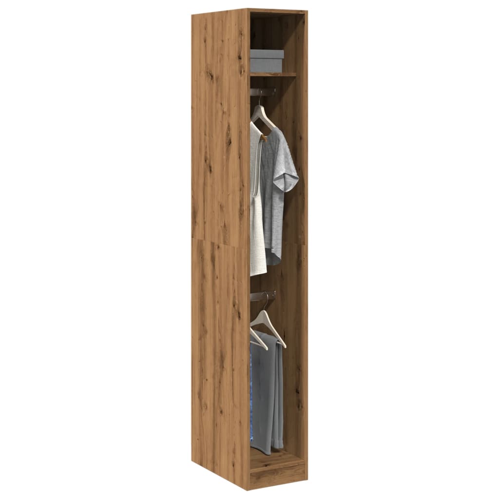 Wardrobe Artisian Oak Engineered Wood