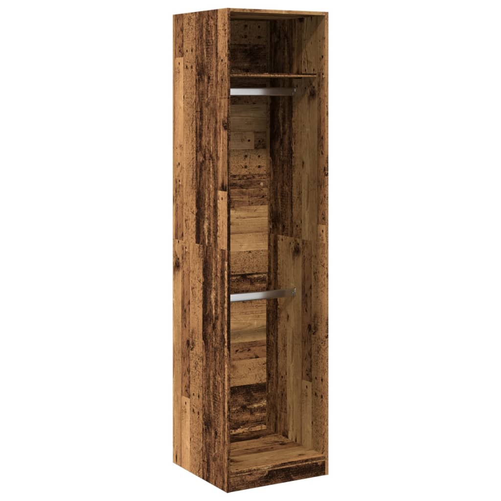 Wardrobe Modern Engineered Wood Clothes Storage Cabinet Bedroom Furniture