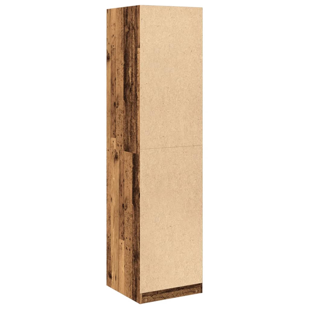 Wardrobe Modern Engineered Wood Clothes Storage Cabinet Bedroom Furniture