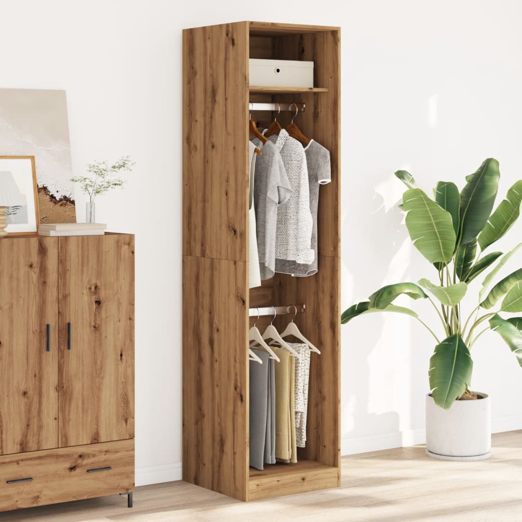 Wardrobe Artisian Oak Engineered Wood