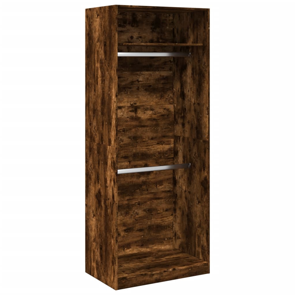 Wardrobe Large Bedroom Engineered Wood Clothes Storage Cabinet Unit