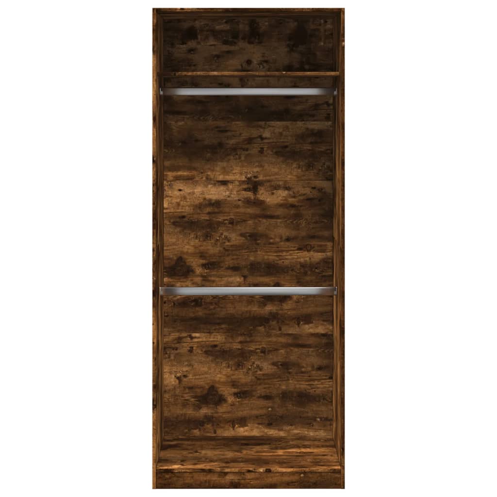 Wardrobe Large Bedroom Engineered Wood Clothes Storage Cabinet Unit