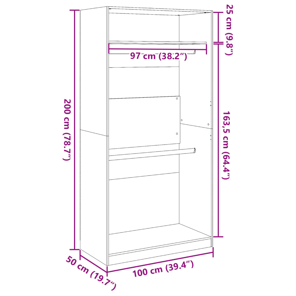 Wardrobe Engineered Wood