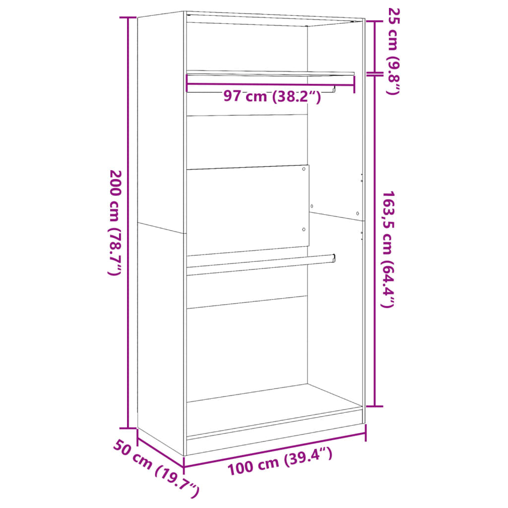 Wardrobe Engineered Wood