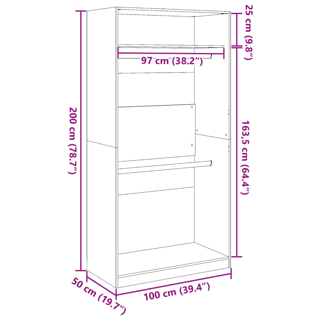 Wardrobe Engineered Wood