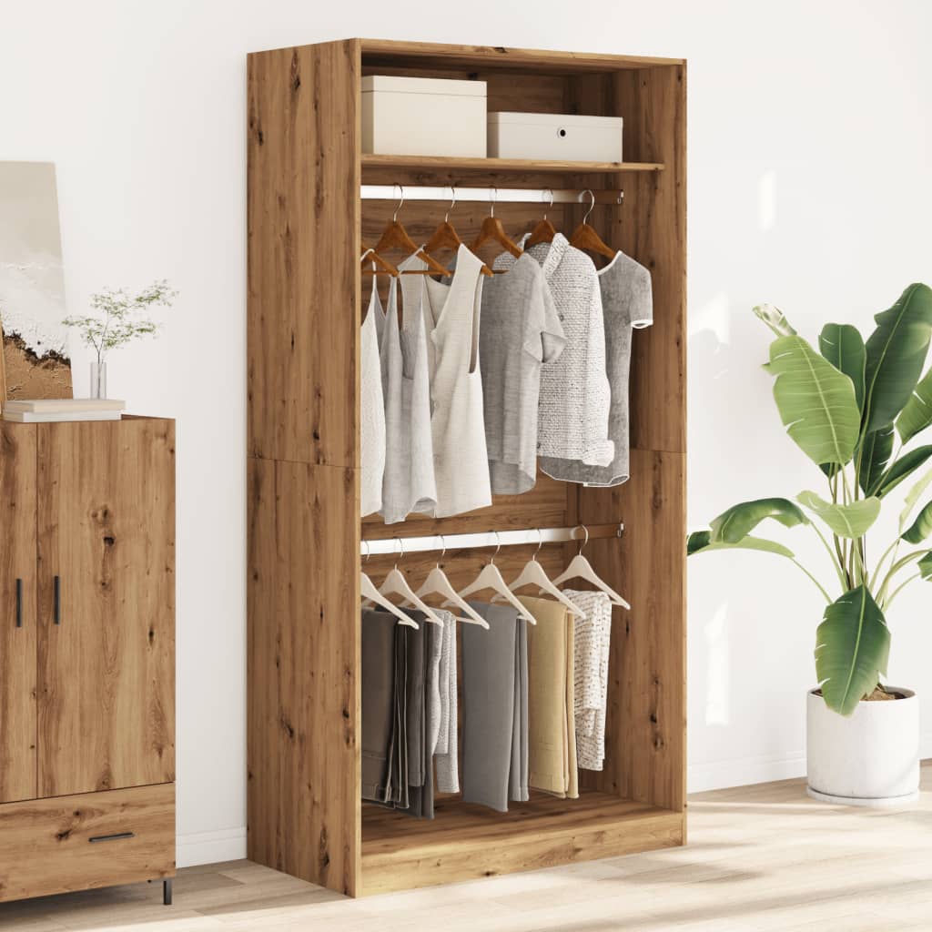 Wardrobe Artisian Oak Engineered Wood