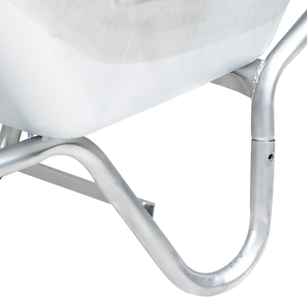 Wheelbarrow 90 L 150 Kg Galvanised Steel And Plastic
