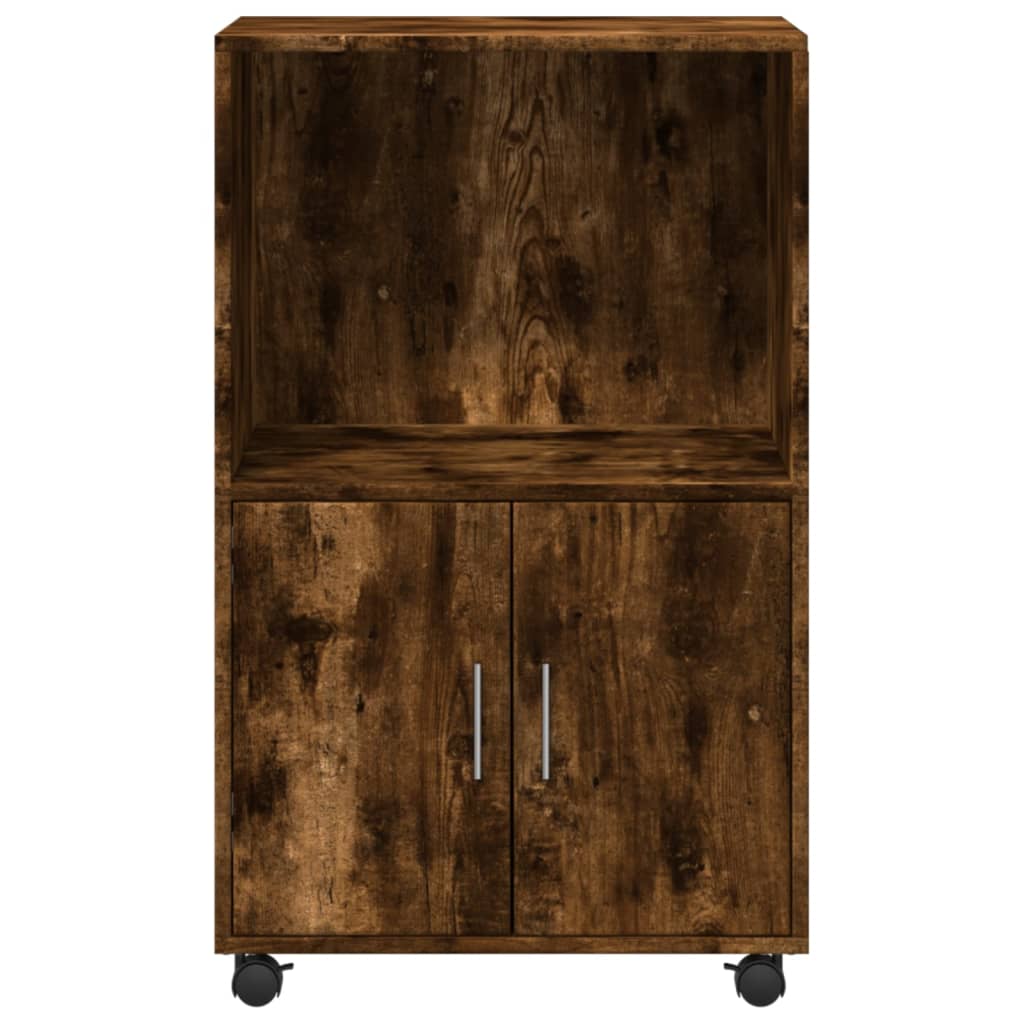 Rolling Cabinet 55X40X91 Cm Engineered Wood