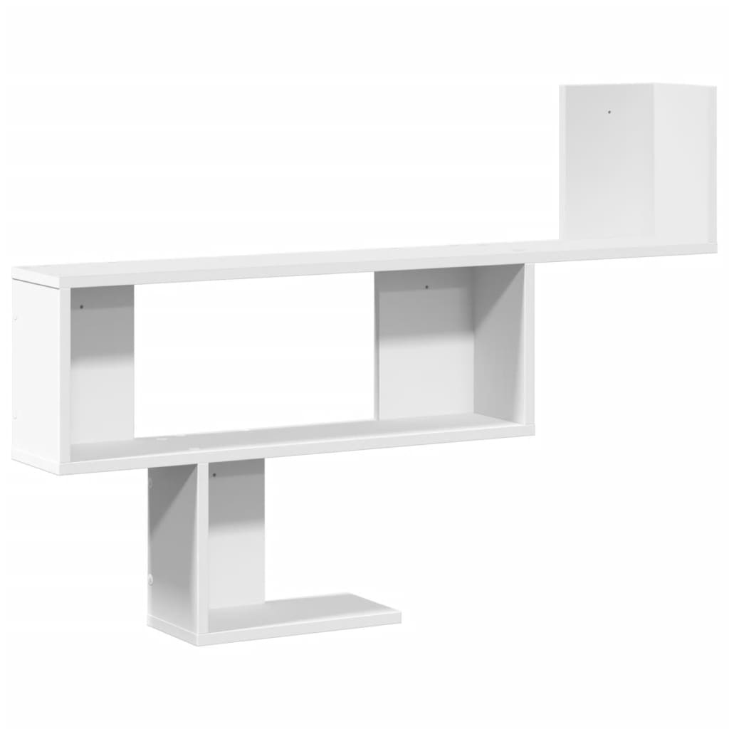 Wall Shelf Artisan Oak 100x15x70cm Floating Display Storage Engineered Wood blac