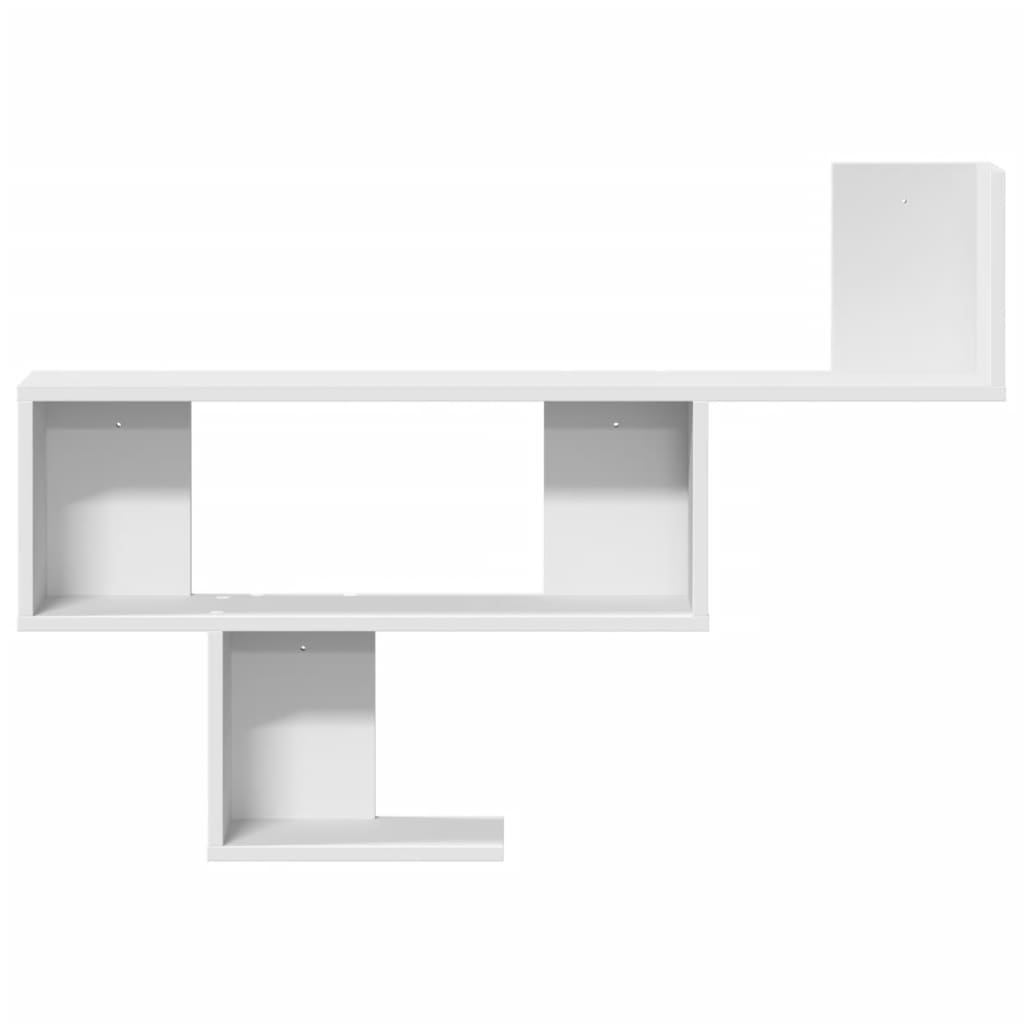 Wall Shelf Artisan Oak 100x15x70cm Floating Display Storage Engineered Wood blac