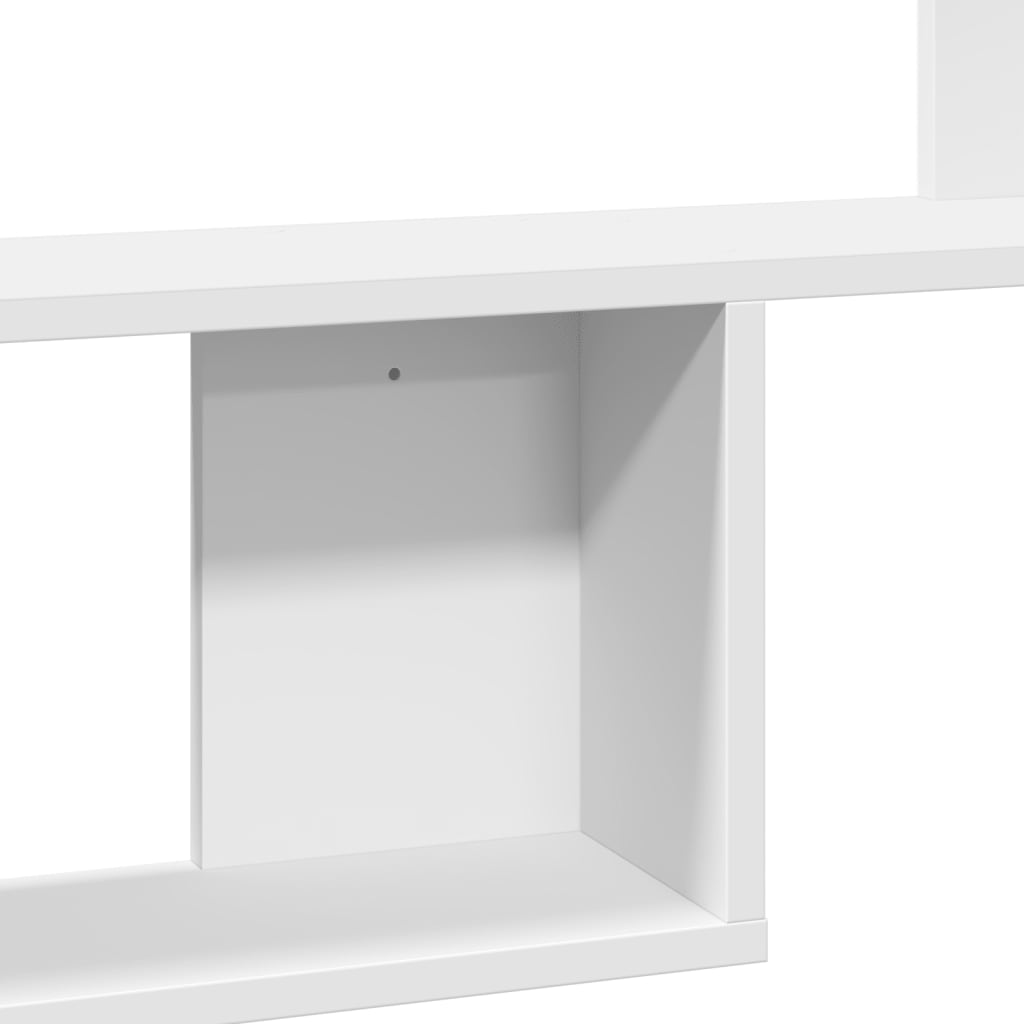 Wall Shelf Artisan Oak 100x15x70cm Floating Display Storage Engineered Wood blac
