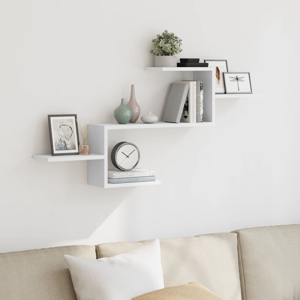 Wall Shelf 104X15X49 Cm Engineered Wood