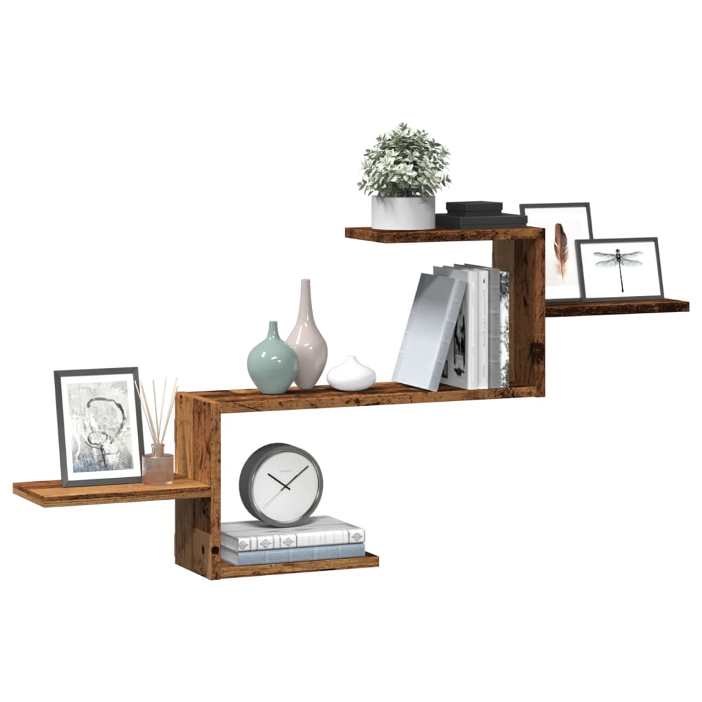 Wall Shelf 104X15X49 Cm Engineered Wood