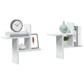 Wall Shelves 2 Pcs Engineered Wood