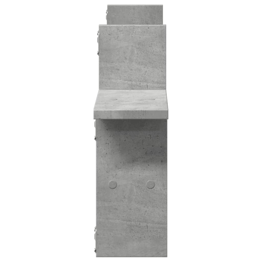 Wall Shelves 2 Pcs Engineered Wood
