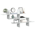 Wall Shelf 124.5X18X60.5 Cm Engineered Wood
