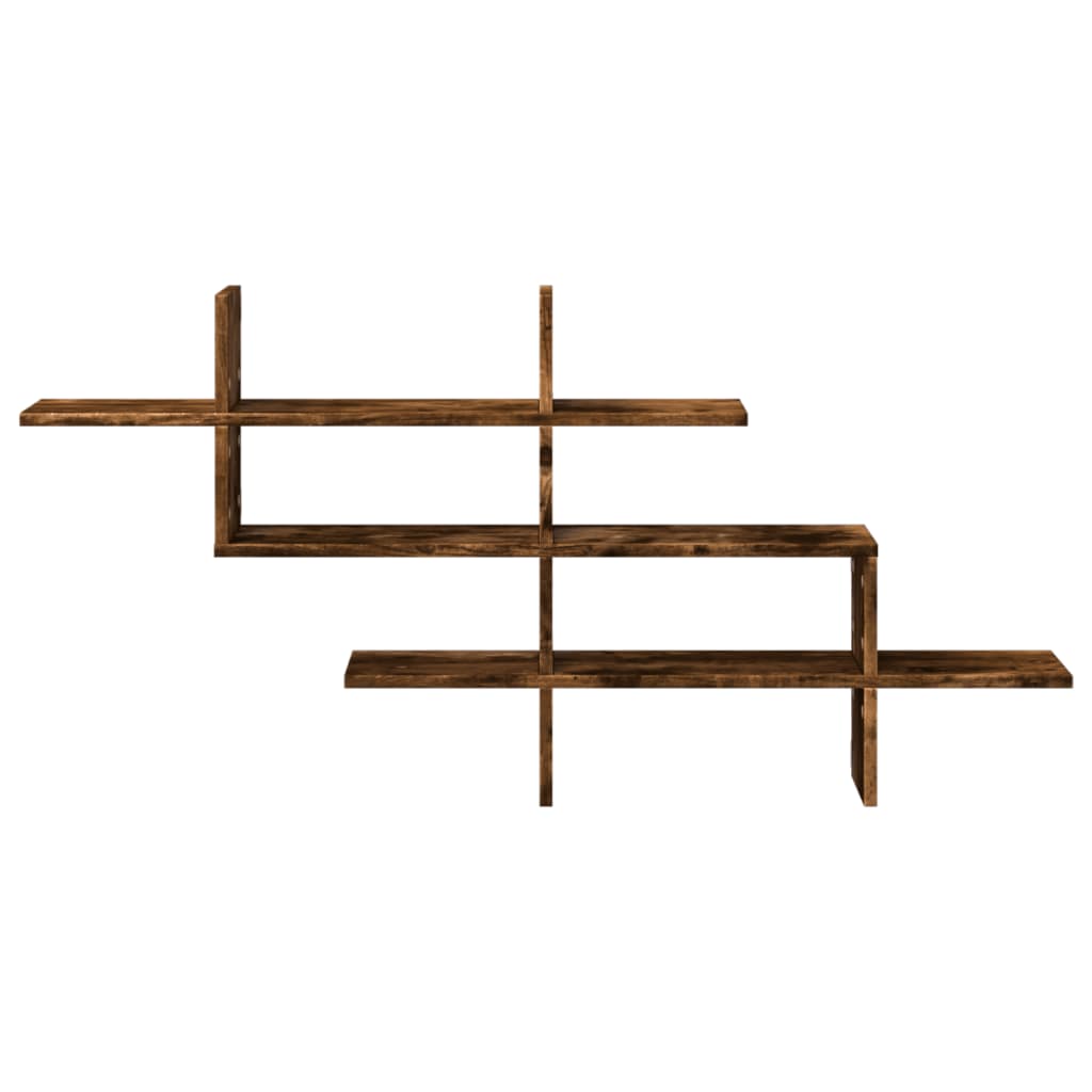 Wall Shelf 124.5X18X60.5 Cm Engineered Wood