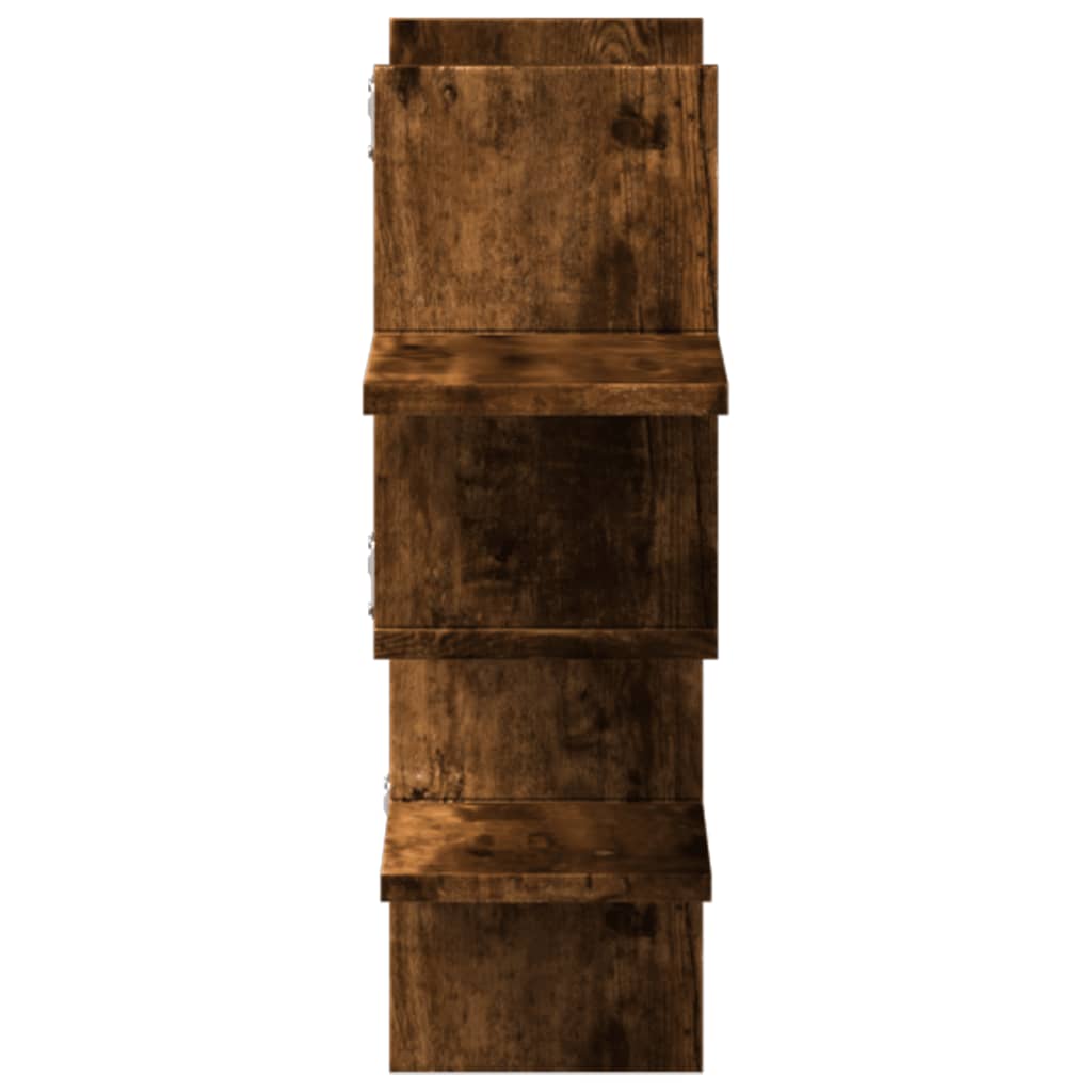 Wall Shelf 124.5X18X60.5 Cm Engineered Wood