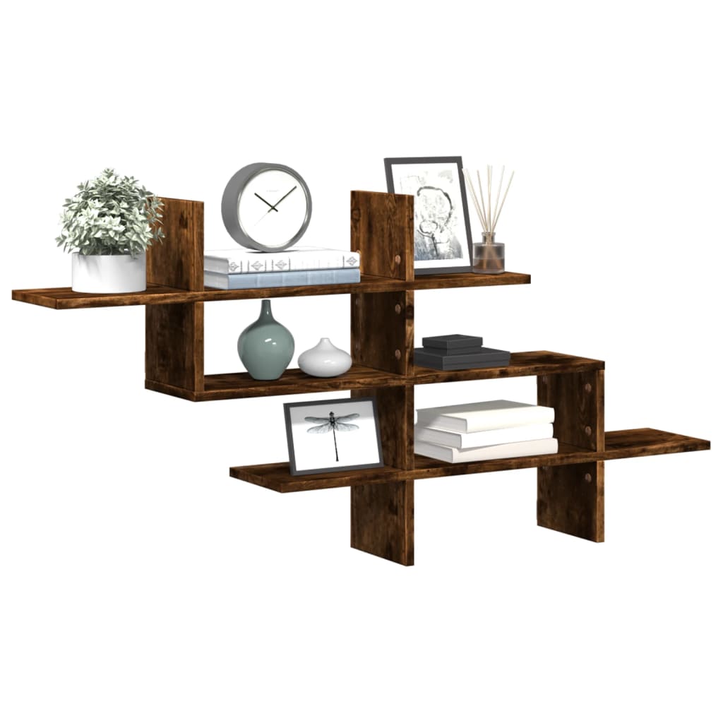 Wall Shelf 124.5X18X60.5 Cm Engineered Wood