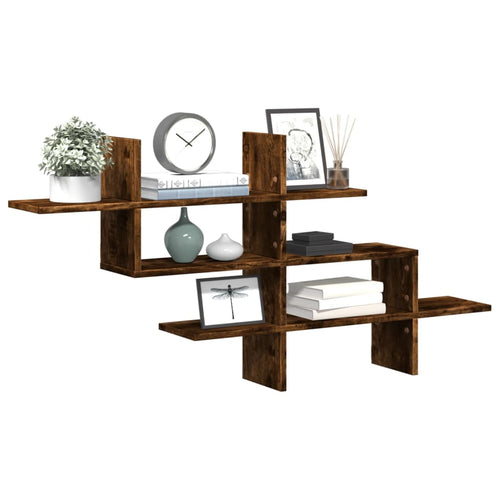Wall Shelf 124.5X18X60.5 Cm Engineered Wood