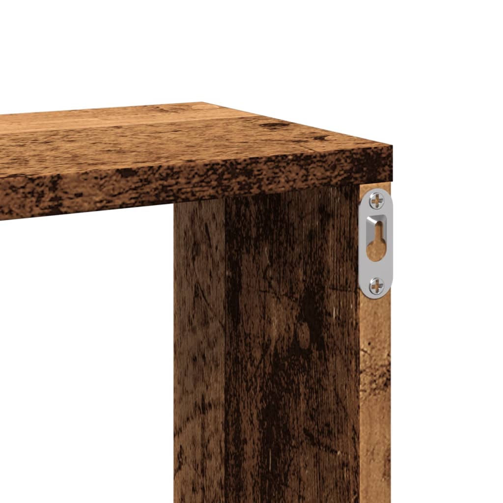 Wall Shelf 167.5X18X68 Cm Engineered Wood