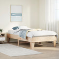 Bed Frame Without Mattress Solid Wood Pine