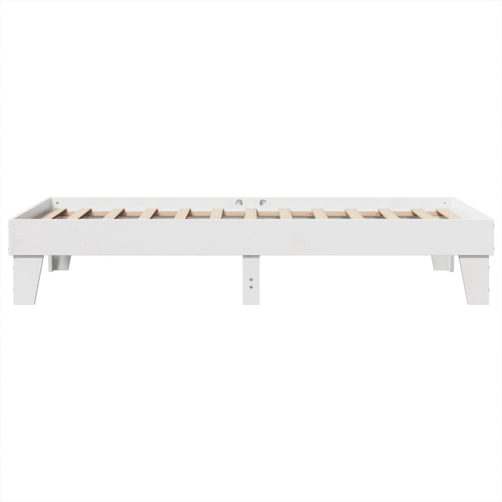 Bed Frame Without Mattress Solid Wood Pine