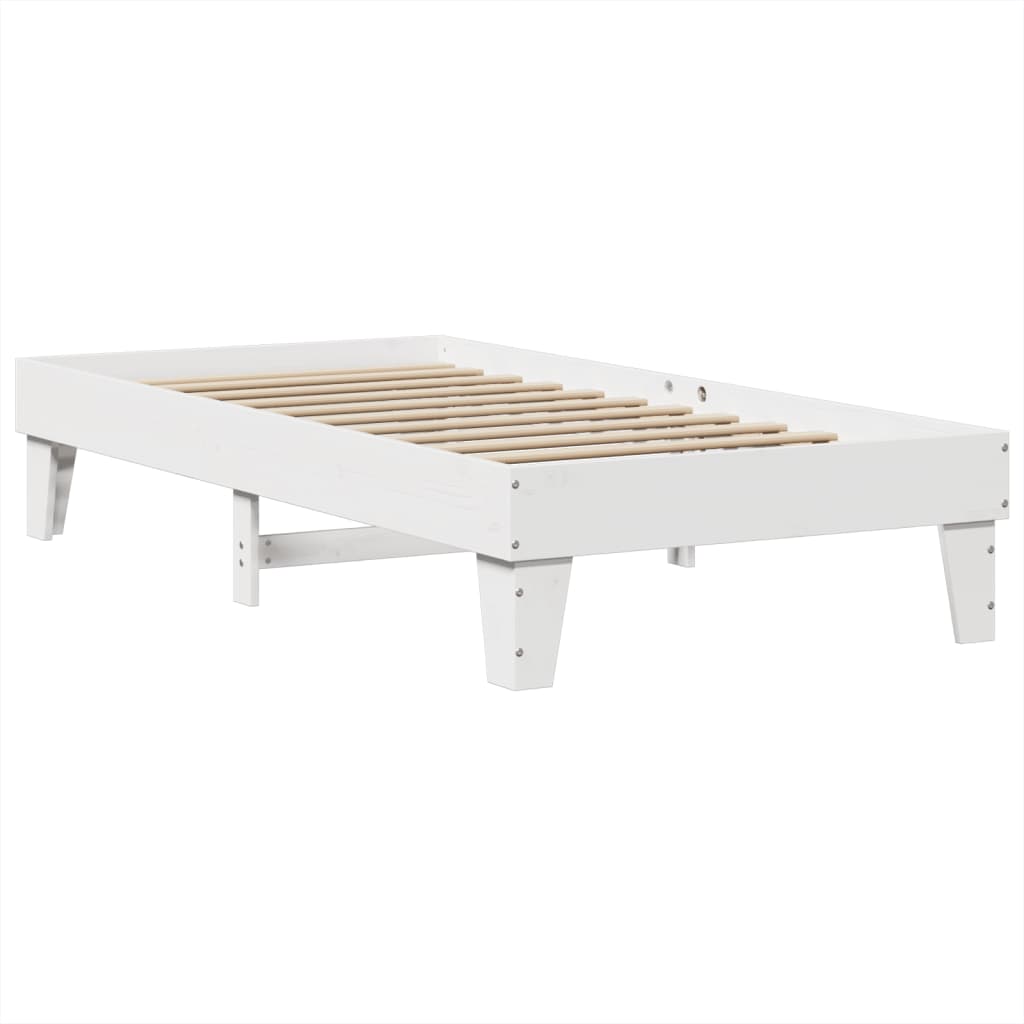 Bed Frame Without Mattress Solid Wood Pine