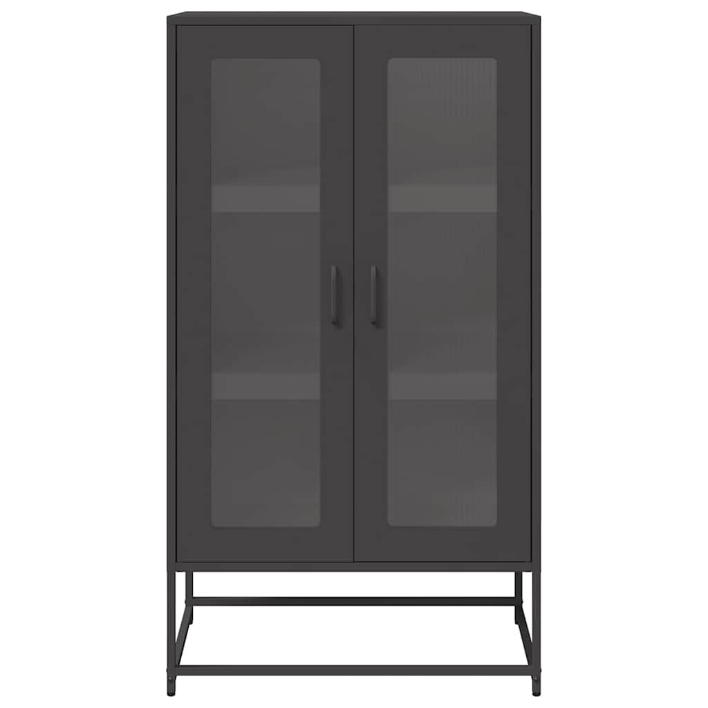 Sideboard Highboard 68X39X123 Cm Steel black white mustard yellow olive green 68