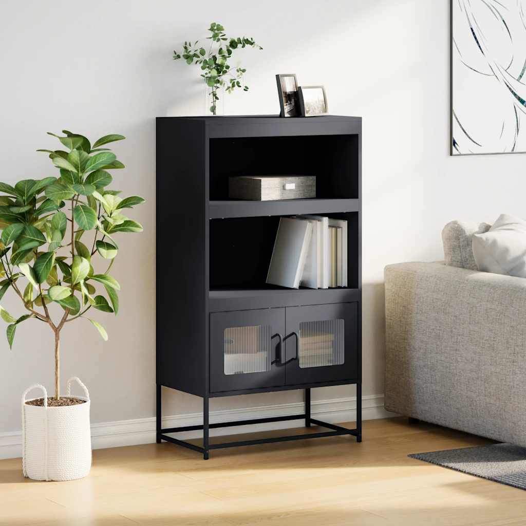 Highboard 68X39X123 Cm Steel