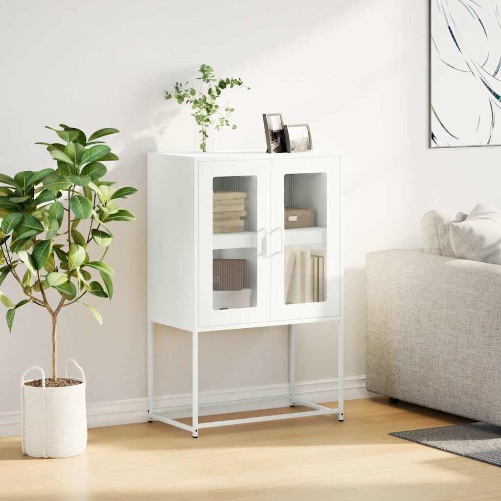 Highboard 68X39X107 Cm Steel