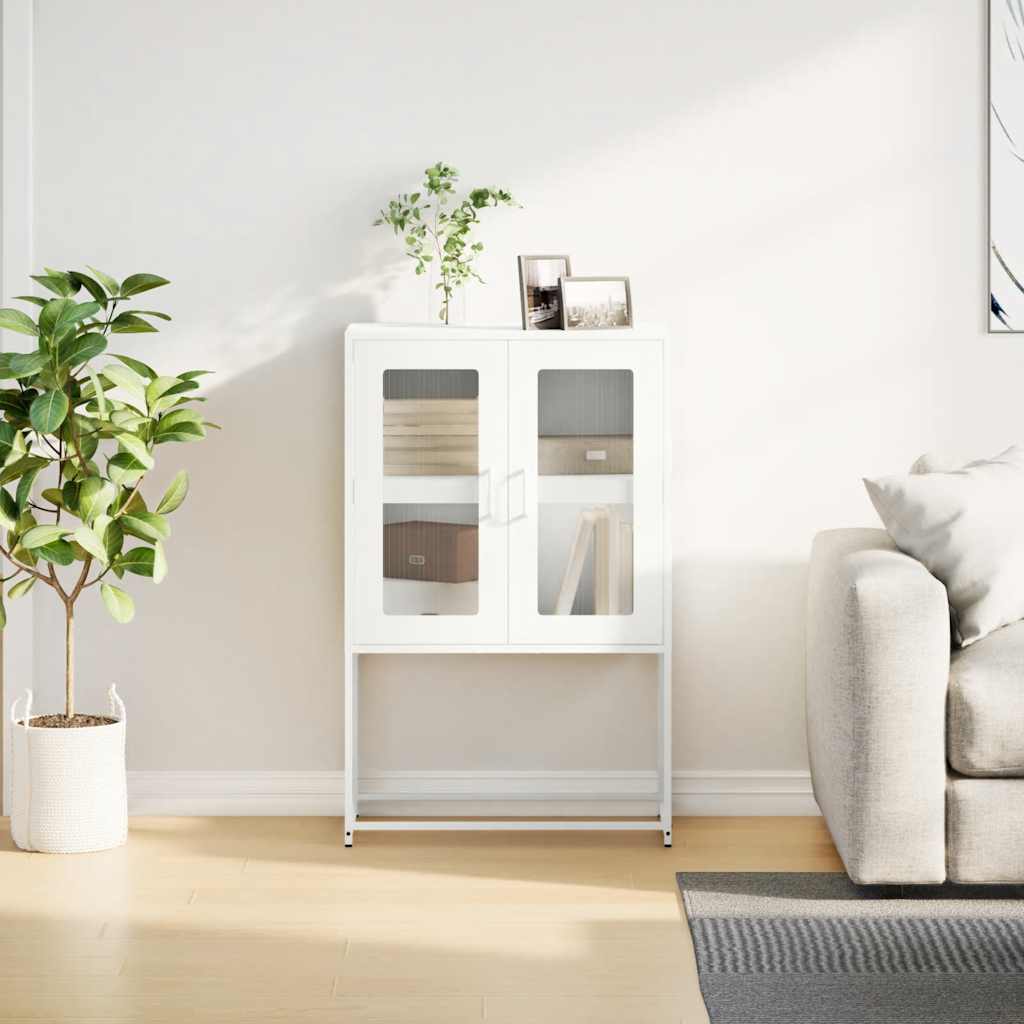 Highboard 68X39X107 Cm Steel