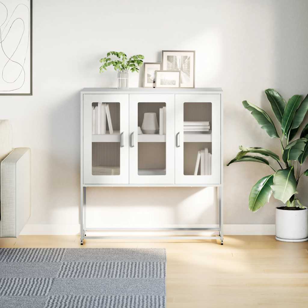 Sideboard 100.5X39X107 Cm Cold-Rolled Steel