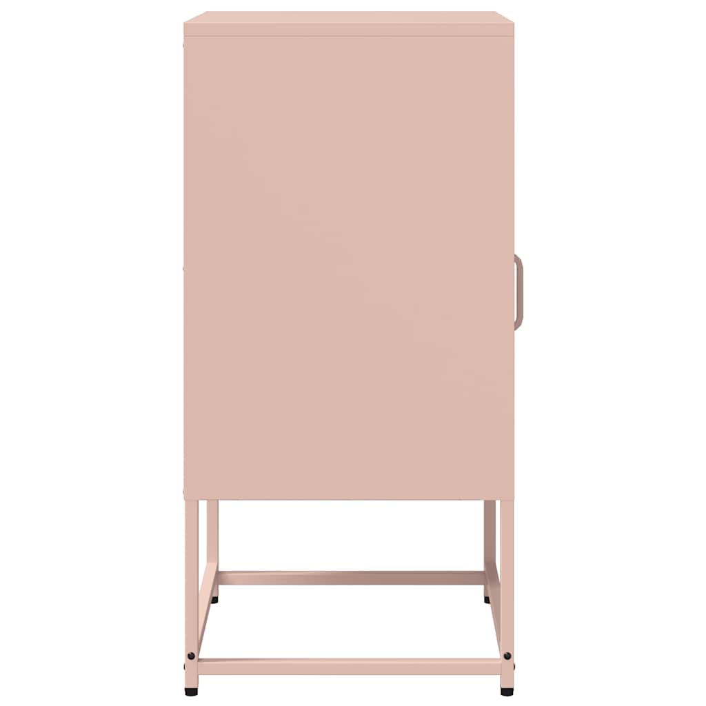 Bedside Cabinet 36X39X78 Cm Cold-Rolled Steel