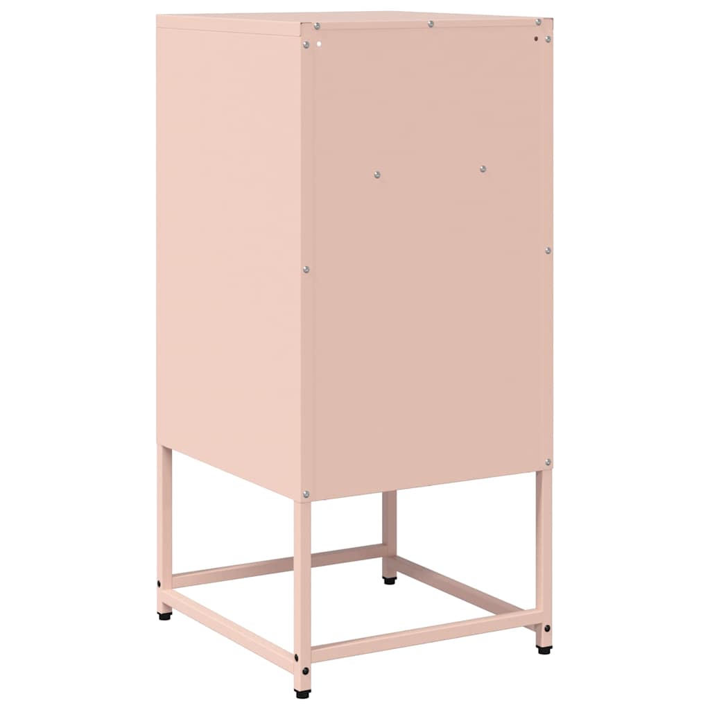 Bedside Cabinet 36X39X78 Cm Cold-Rolled Steel