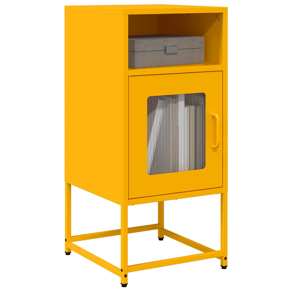 Bedside Cabinet 36X39X78 Cm Cold-Rolled Steel