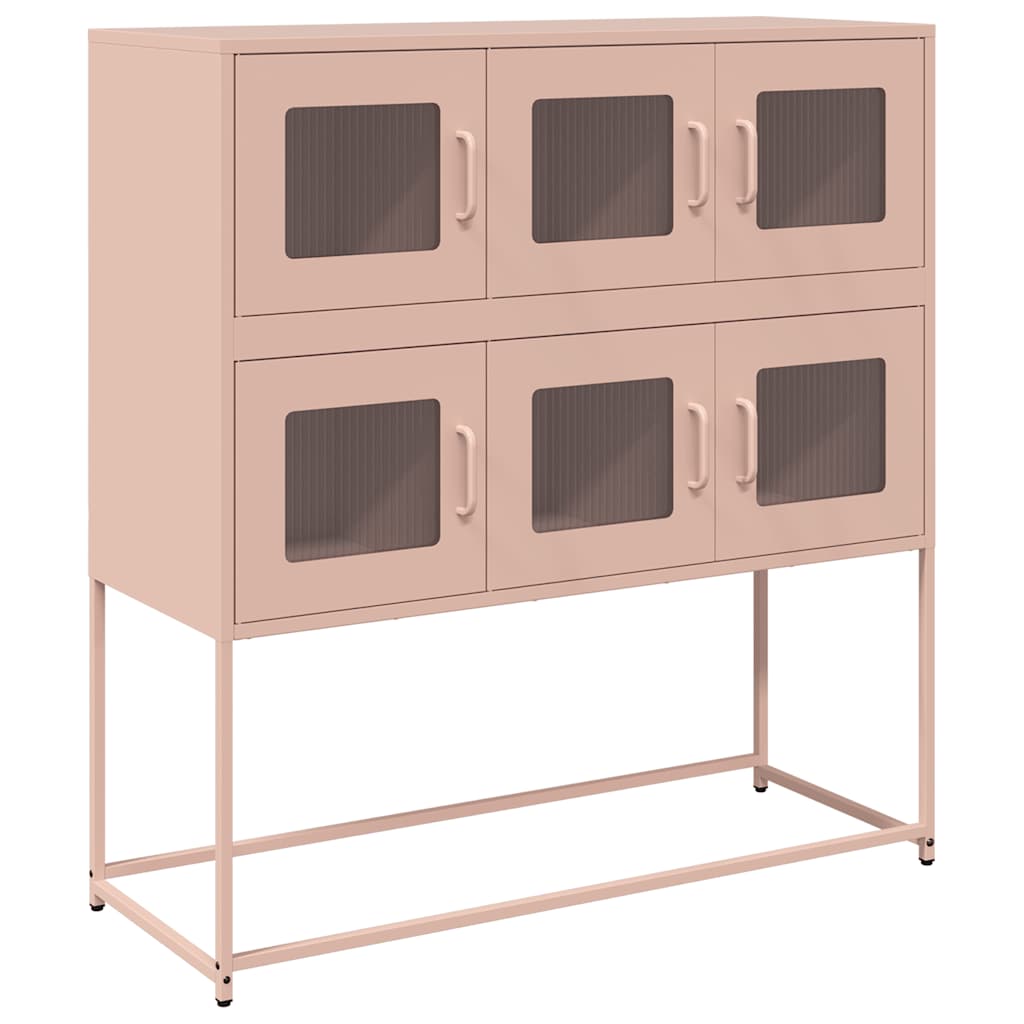 Sideboard 100.5X39X107 Cm Cold-Rolled Steel