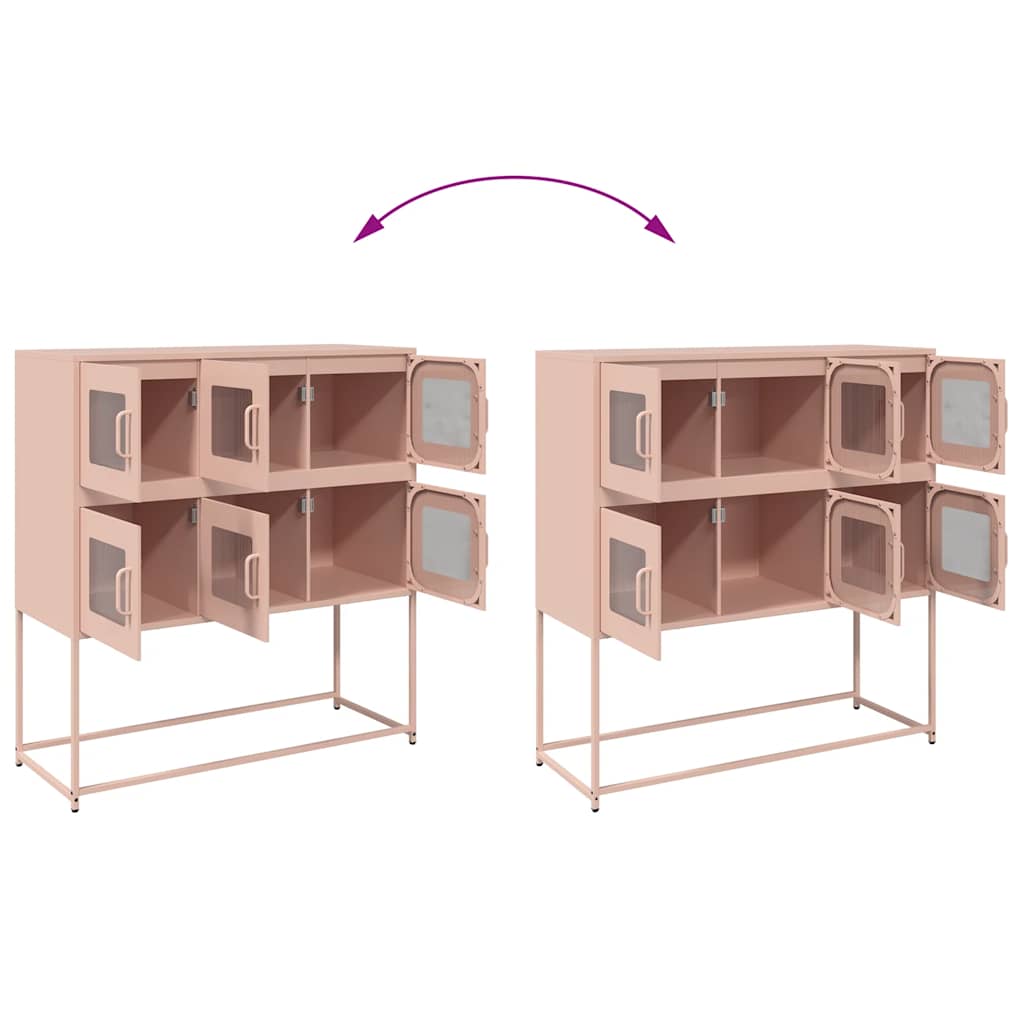 Sideboard 100.5X39X107 Cm Cold-Rolled Steel