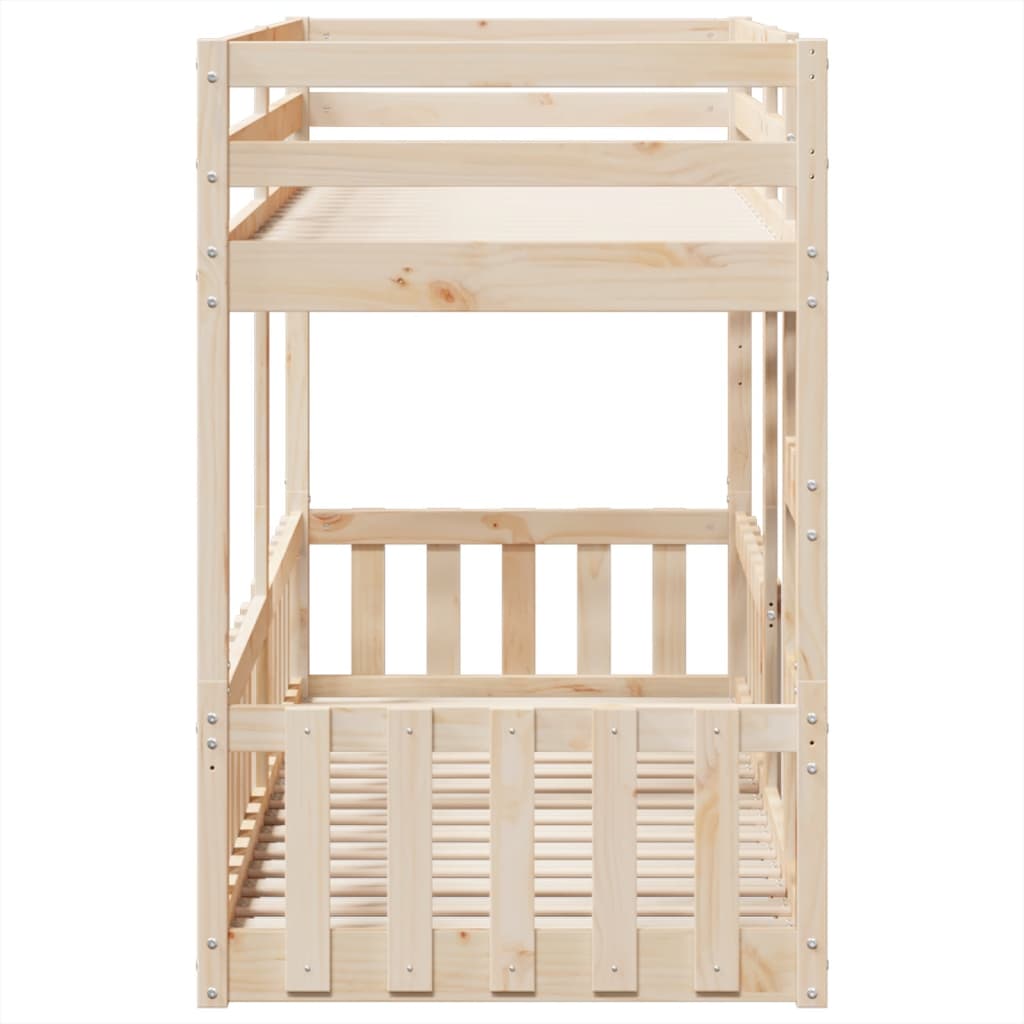 Bunk Bed Solid Wood Pine