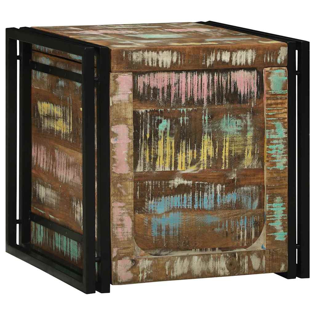 Storage Box Brown And Black Solid