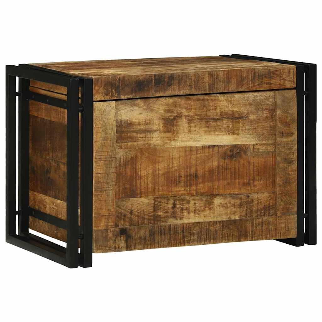 Storage Box Brown And Black Solid