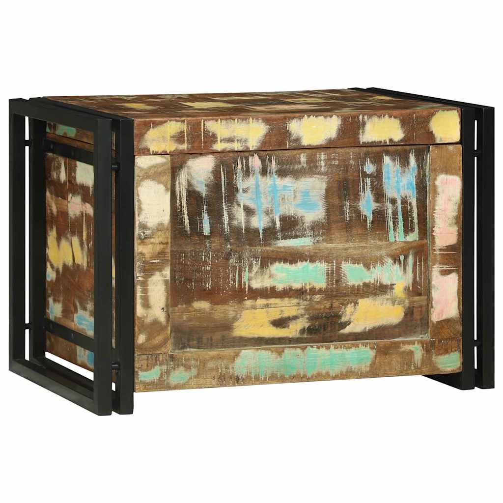 Storage Box Brown And Black Solid