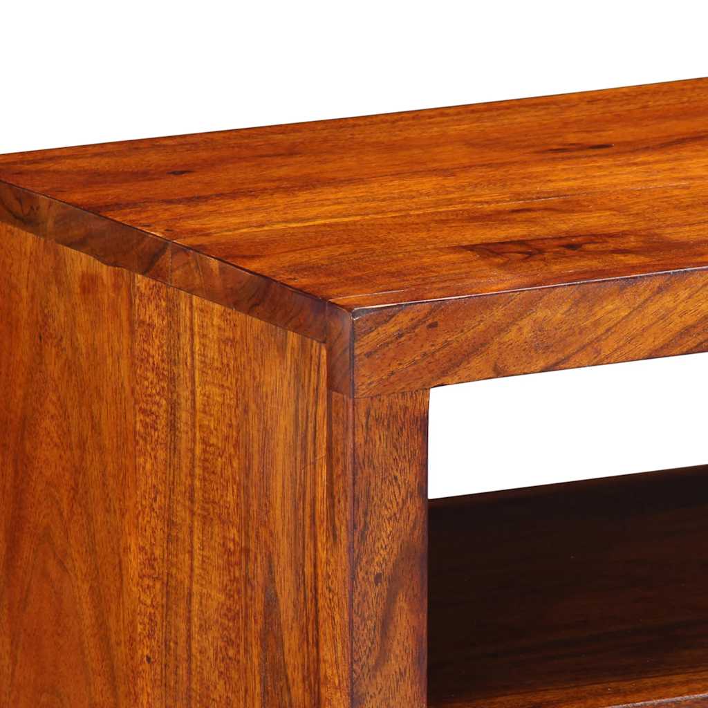Media Storage Cabinet Tv Multicolour 110X30X40 Solid Wood Acacia engineered wood