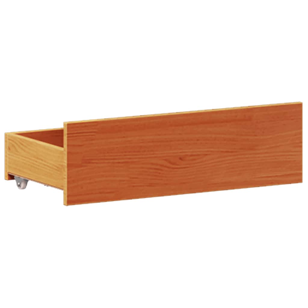 Bed Frame Without Mattress With Headboard Small Double Solid Wood Pine