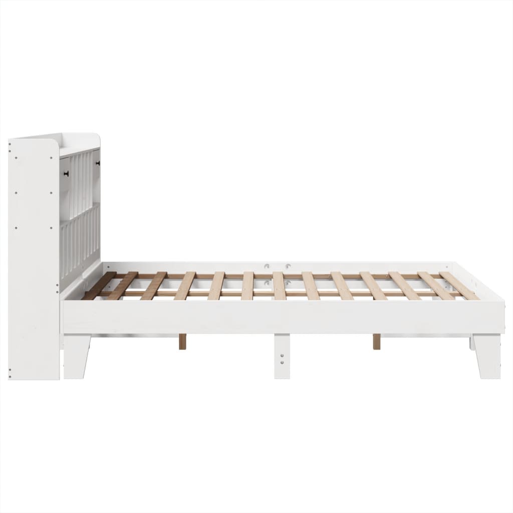 Bed Frame Without Mattress Solid Wood Pine